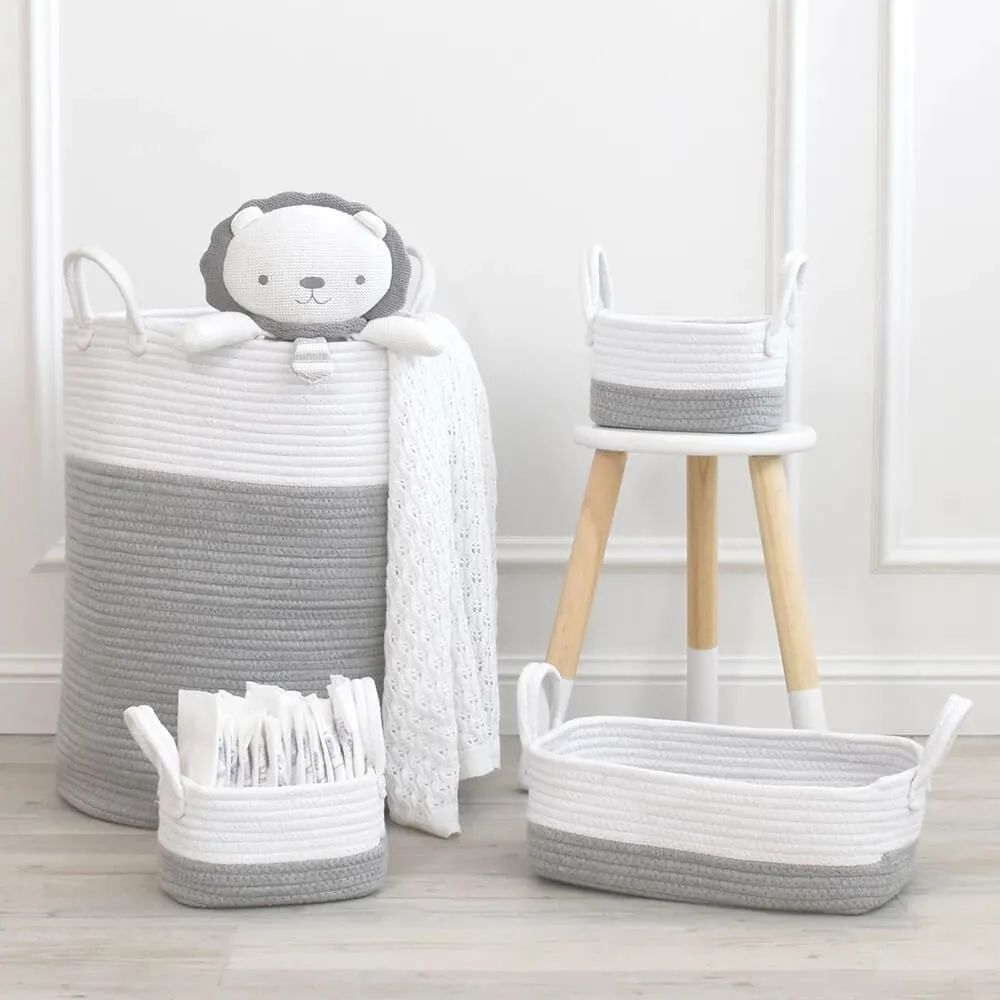 Living Textiles Cotton Rope Hamper