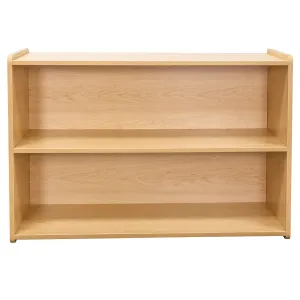 Maple-Toned Preschool Storage Shelf | GREENGUARD® Certified