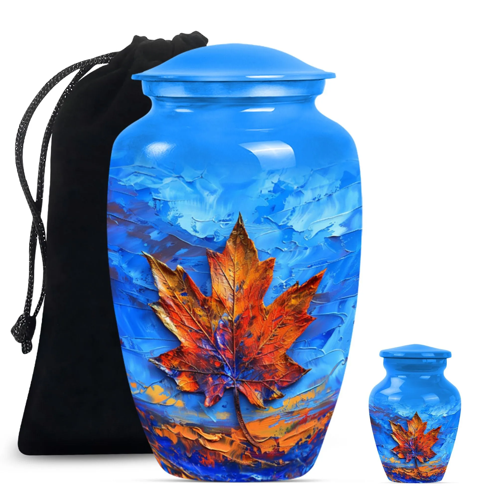 Mapple Leaf Urn - Timeless Memorial Urn for Women Ashes