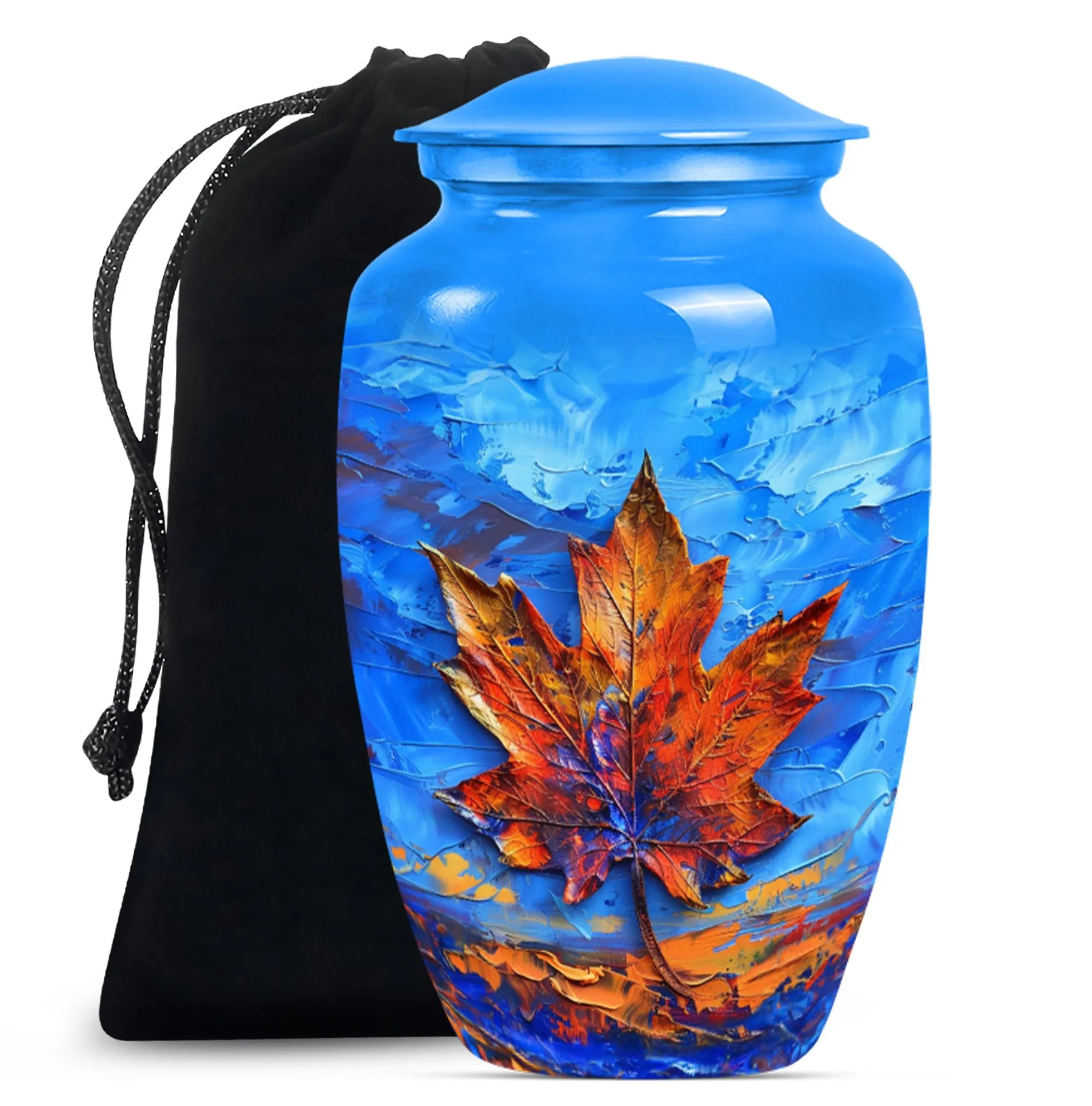 Mapple Leaf Urn - Timeless Memorial Urn for Women Ashes