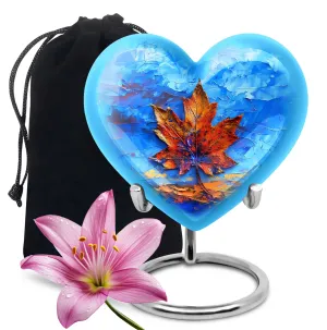 Mapple Leaf Women's Urn Extra Large Memorial Tribute