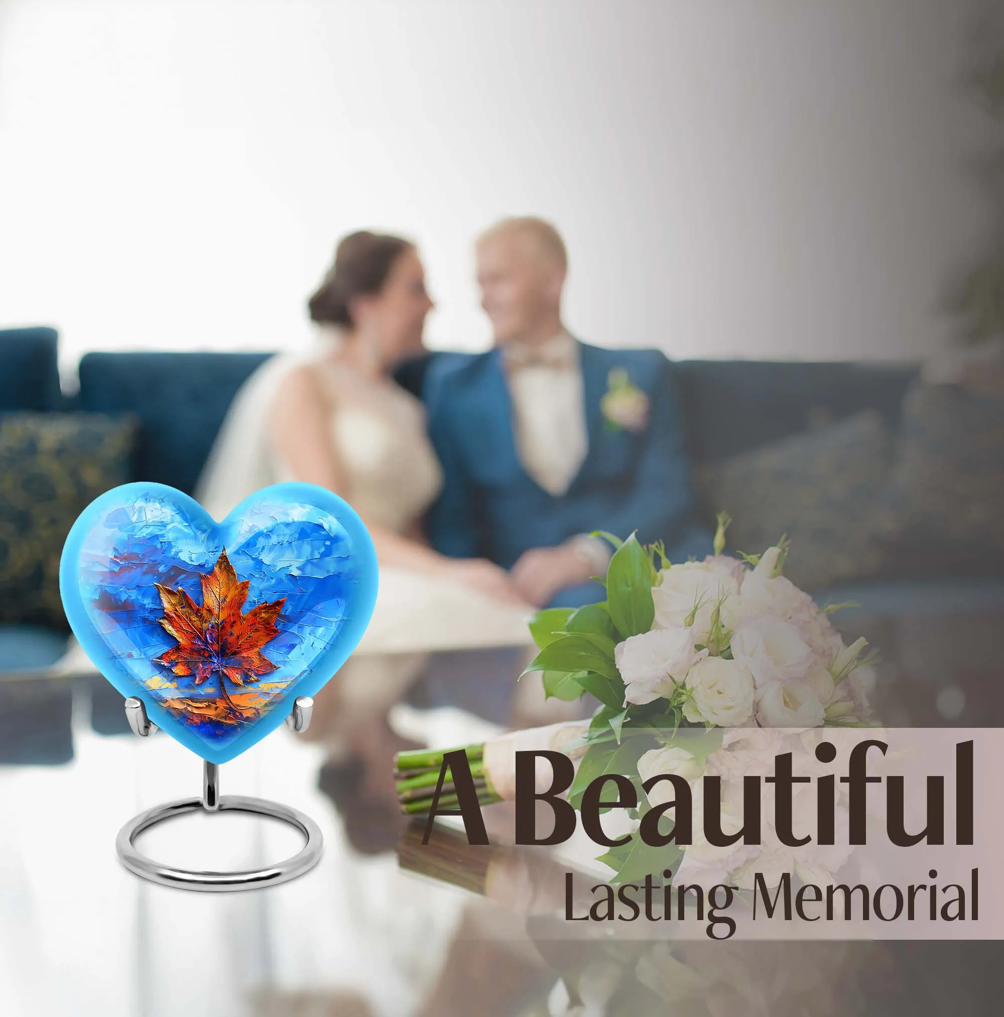 Mapple Leaf Women's Urn Extra Large Memorial Tribute