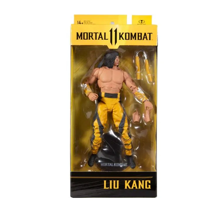 McFarlane Toys Mortal Kombat XI Liu Kang (Fighting Abbot) Action Figure