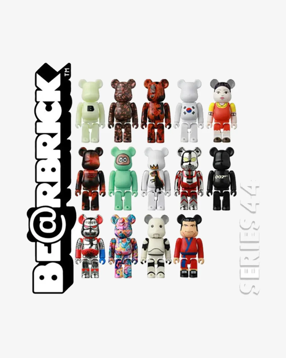 MEDICOM BEARBRICK SERIES 44 100% - ASSORTED (SINGLE BLIND BOX)