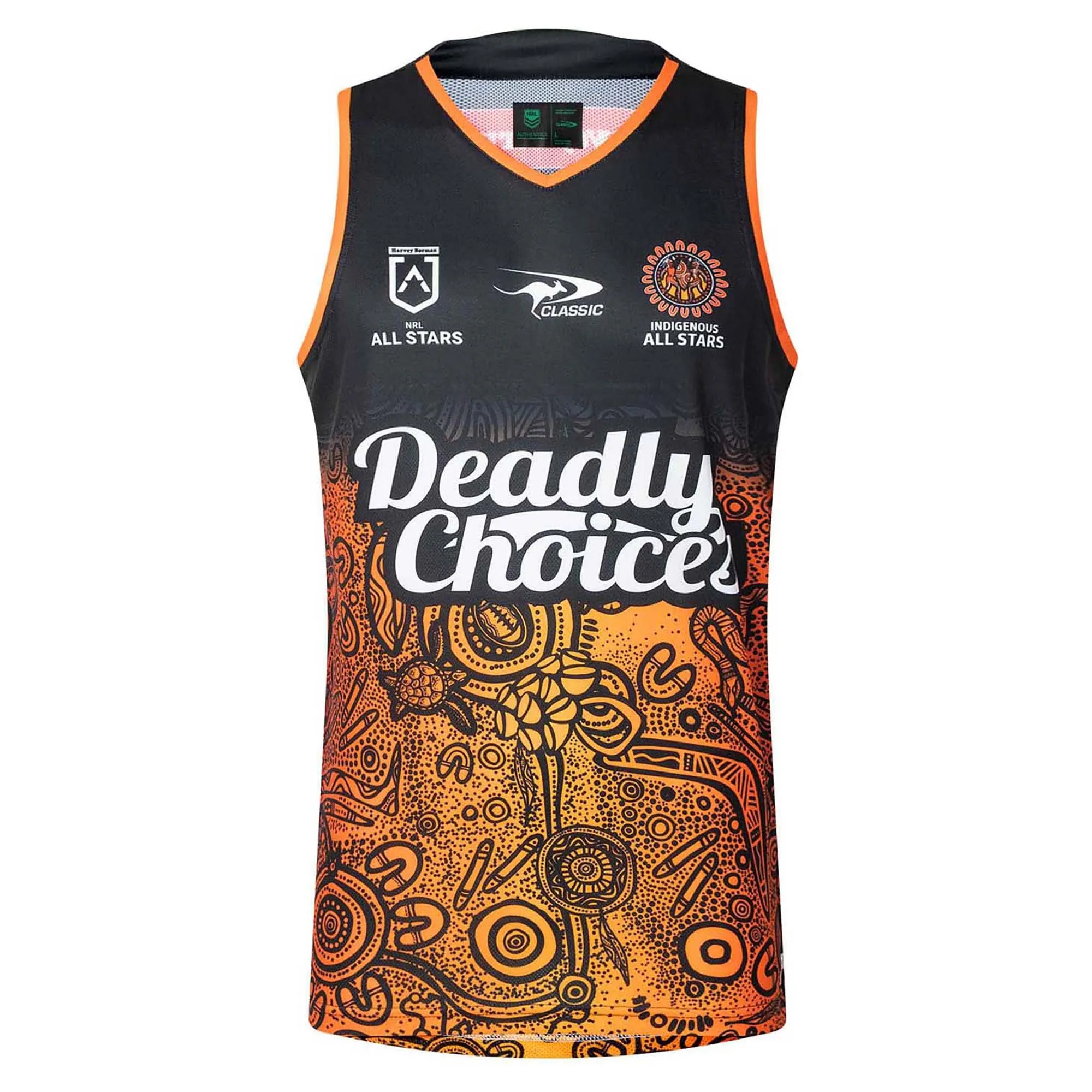 Men's NRL Indigenous All Stars 2025 Pro Training Singlet