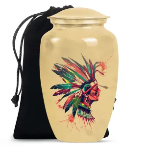 Native American Funeral Ash Memory Keeper