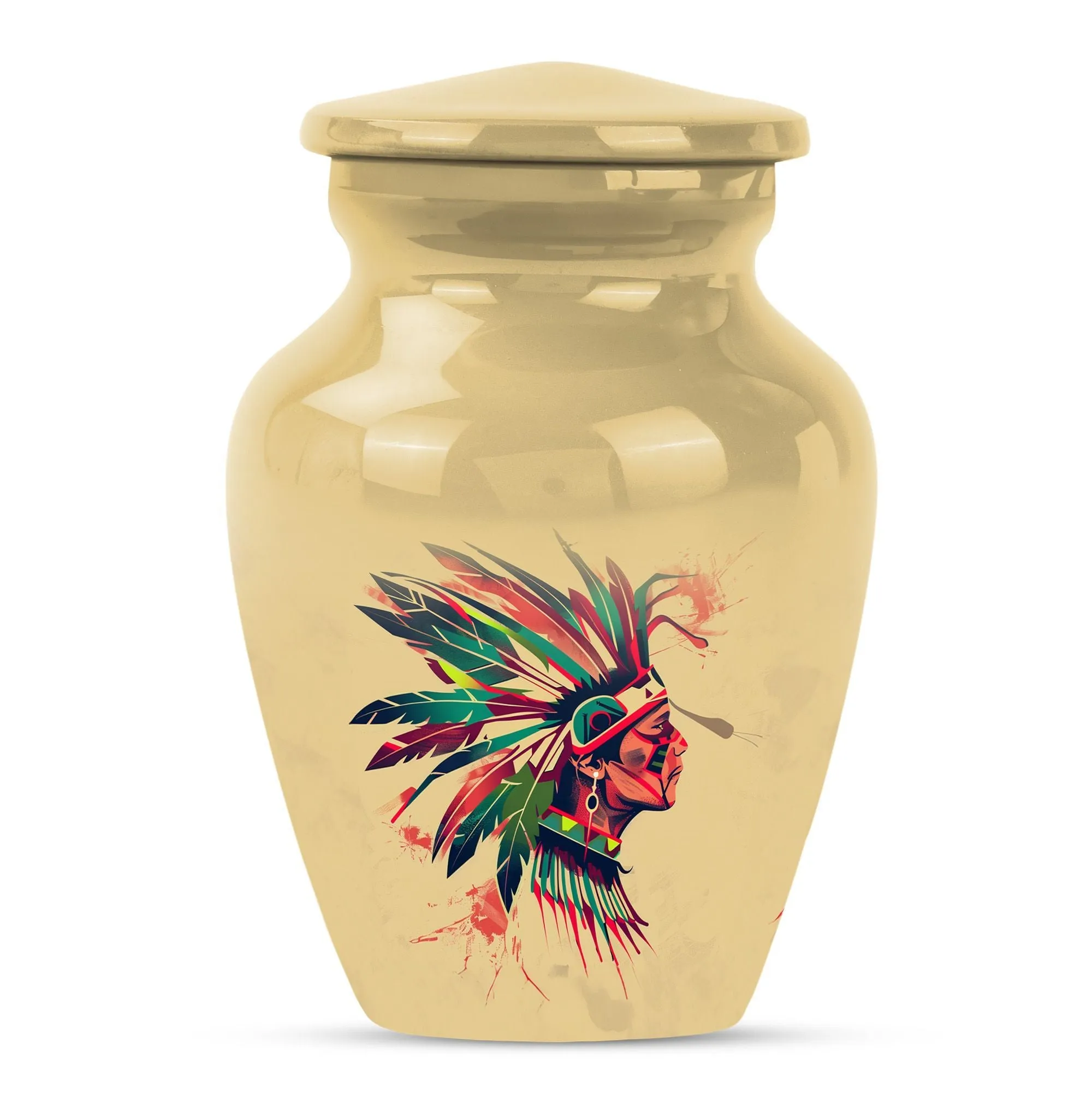 Native American Funeral Ash Memory Keeper