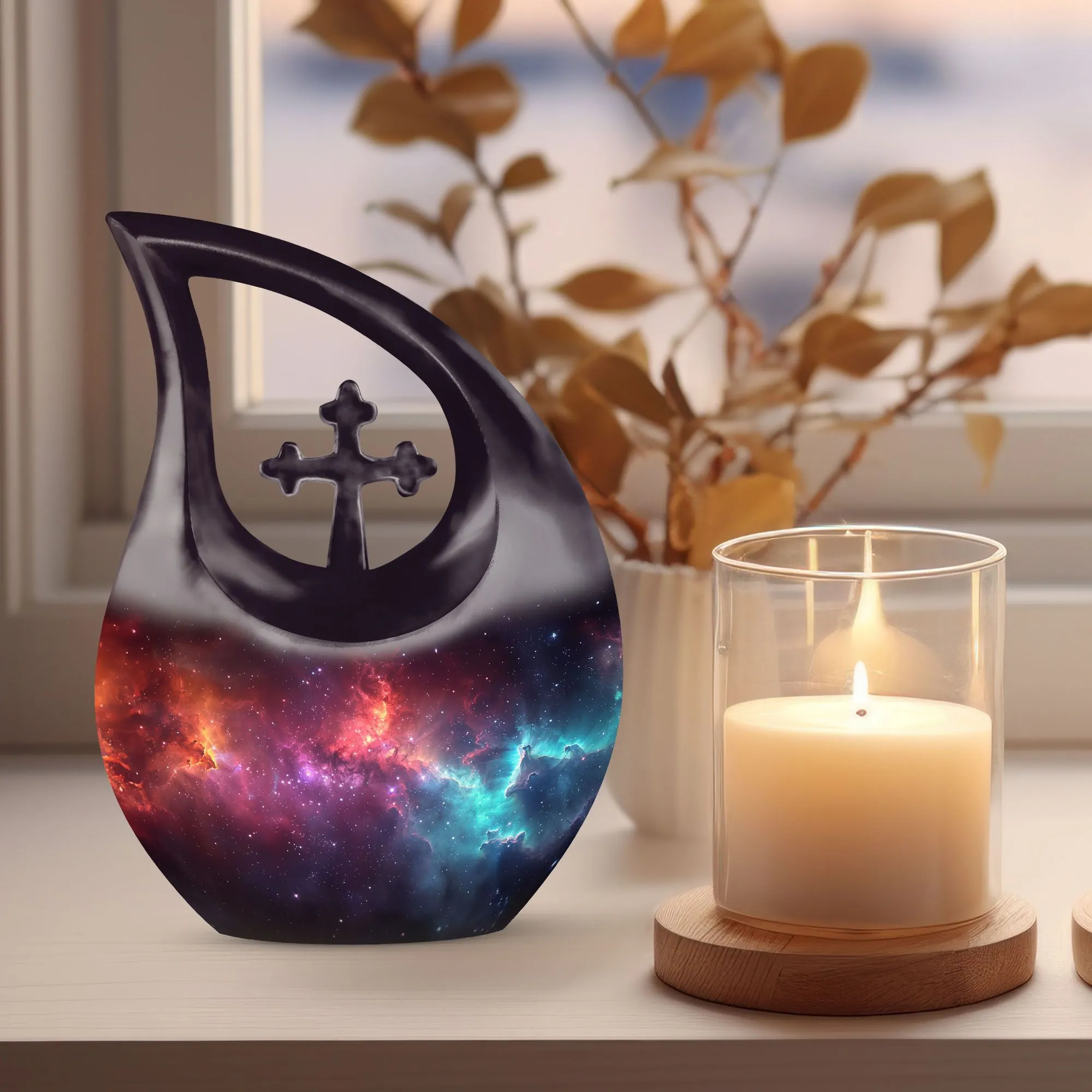 Nebula Galaxy Urn -Personalized Urn For Human Ashes