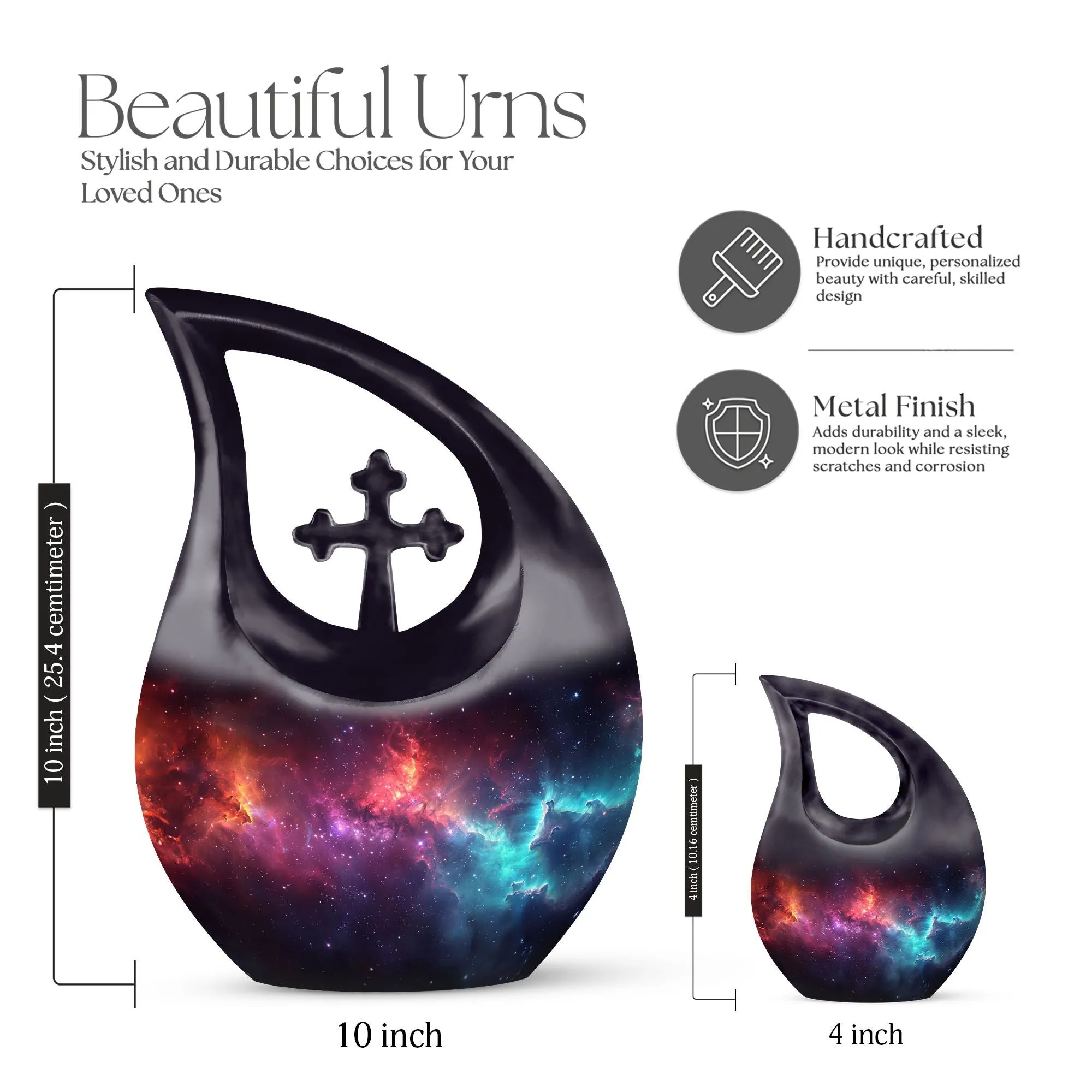 Nebula Galaxy Urn -Personalized Urn For Human Ashes