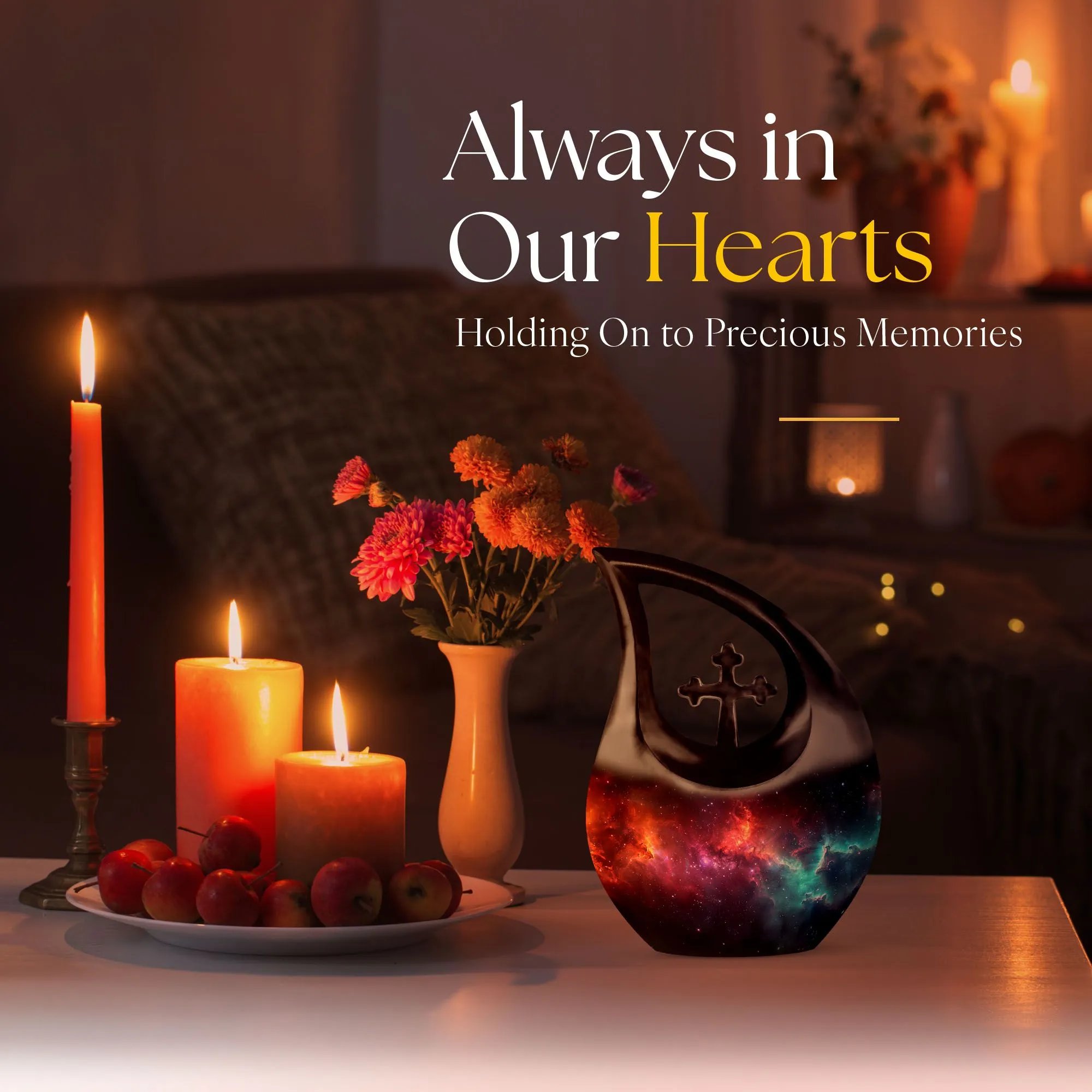 Nebula Galaxy Urn -Personalized Urn For Human Ashes