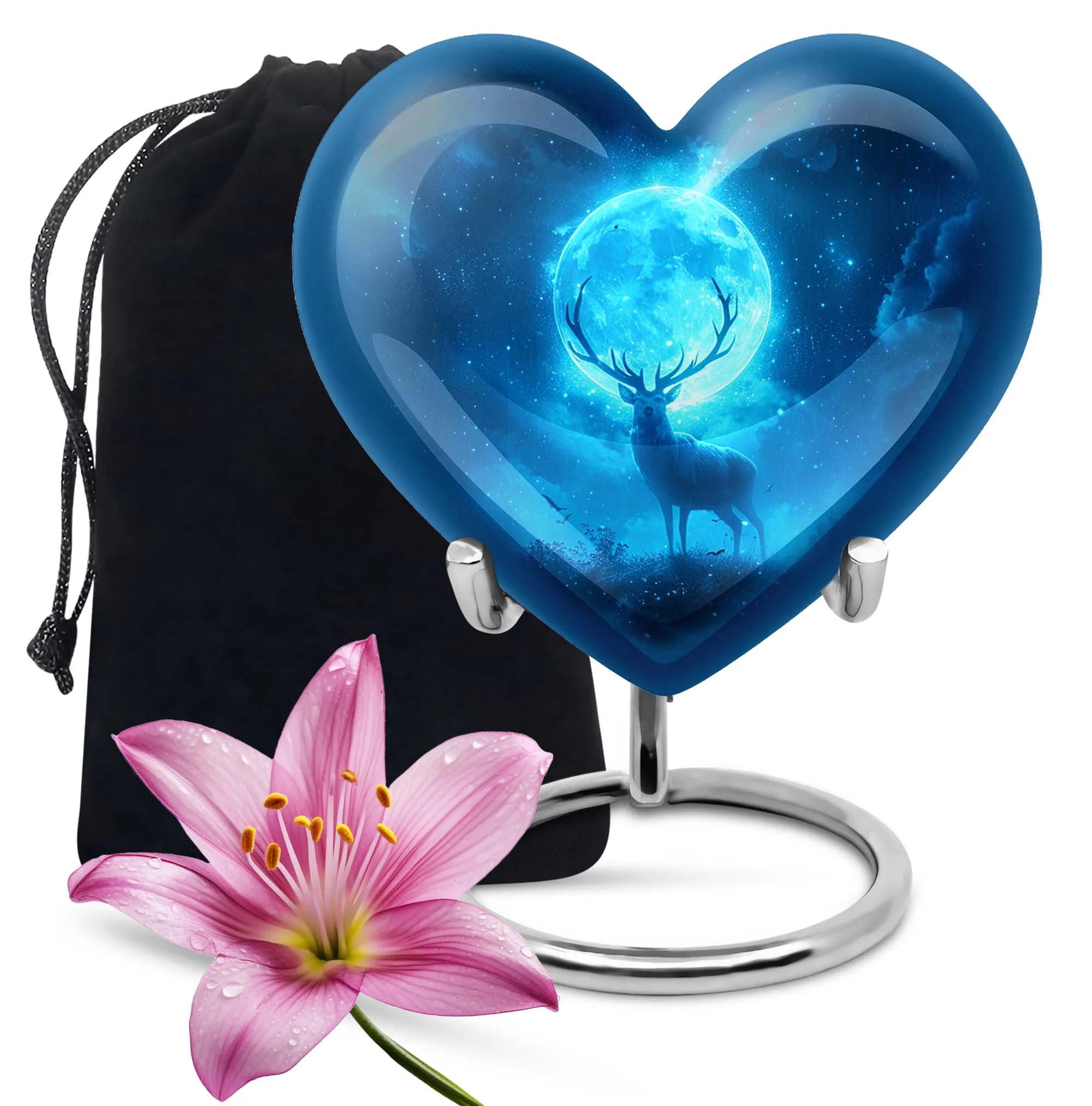 Northern Lights Theme - Keepsake Cremation Urn