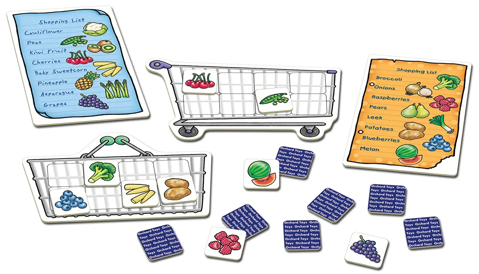 Orchard Toys Shopping List Extras Fruit & Veg