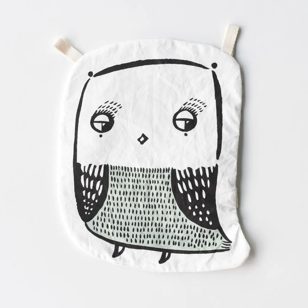 Organic Crinkle Toy Owl