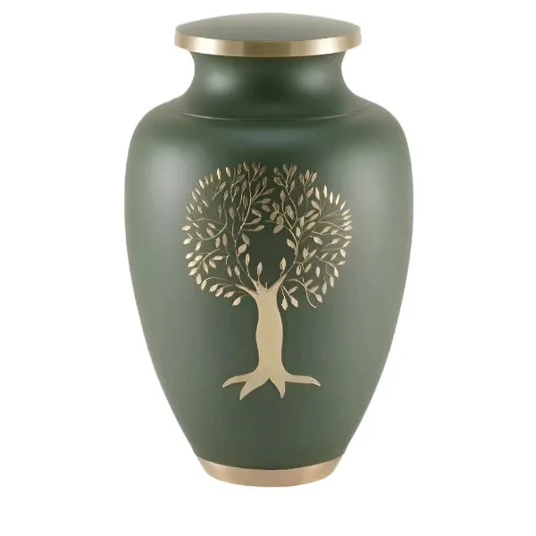 Oversize Extra Large Cremation Urn | XL  Aria Tree of Life | Designed for a large person up to 320#
