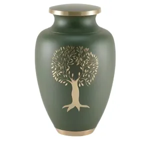 Oversize Extra Large Cremation Urn | XL  Aria Tree of Life | Designed for a large person up to 320#