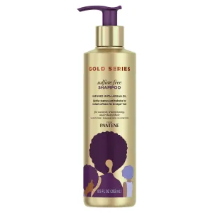Pantene Gold Series Sulfate-Free Shampoo with Argan Oil- 8.5 oz