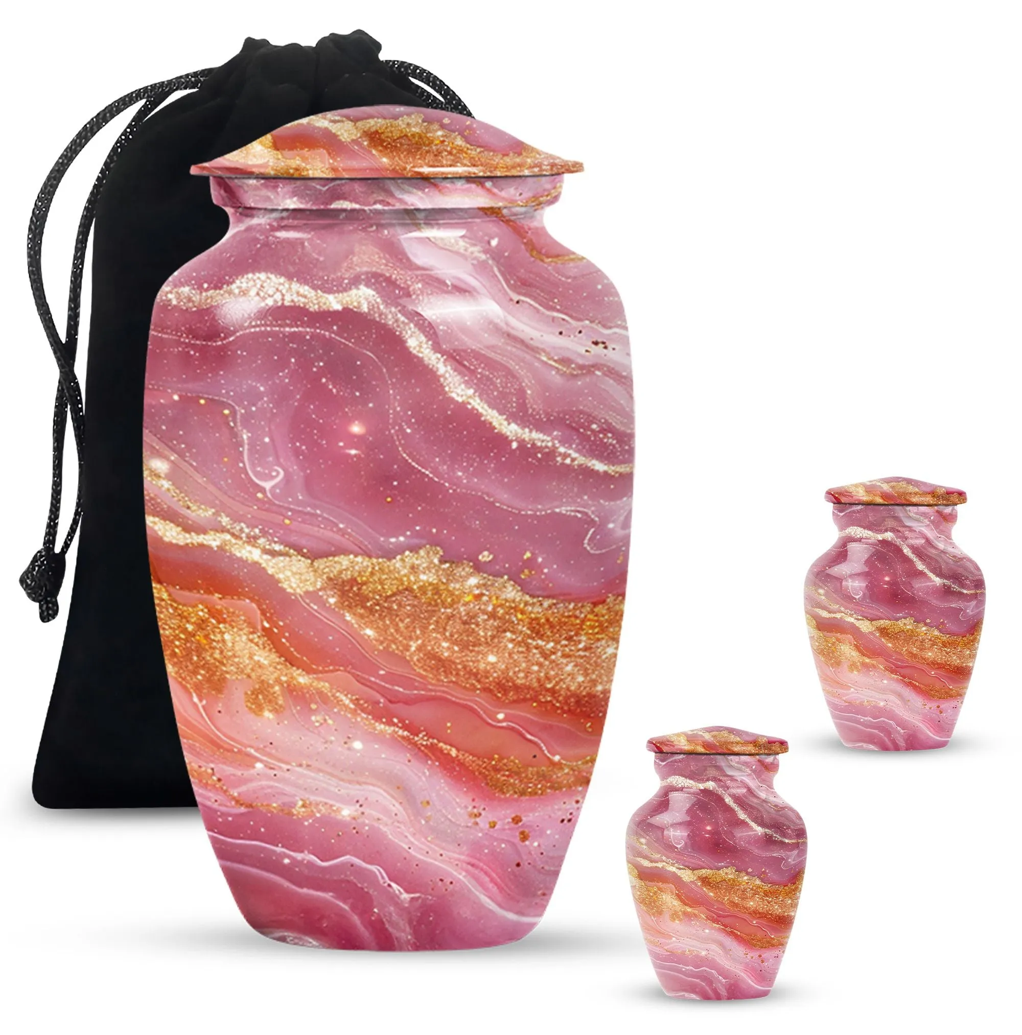 Pastel Swirl Cremation Solution for Eternal Remembrance