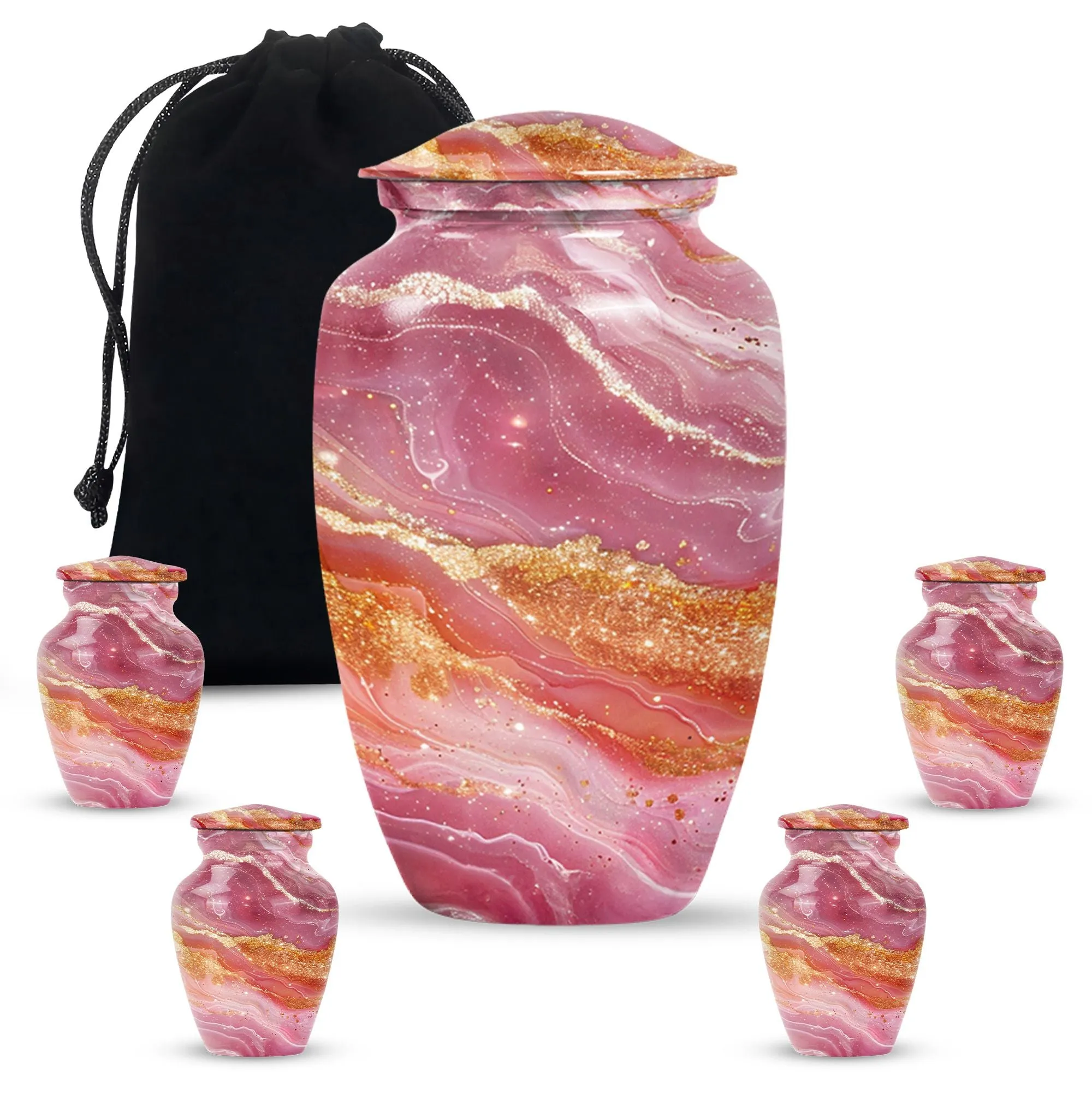 Pastel Swirl Cremation Solution for Eternal Remembrance