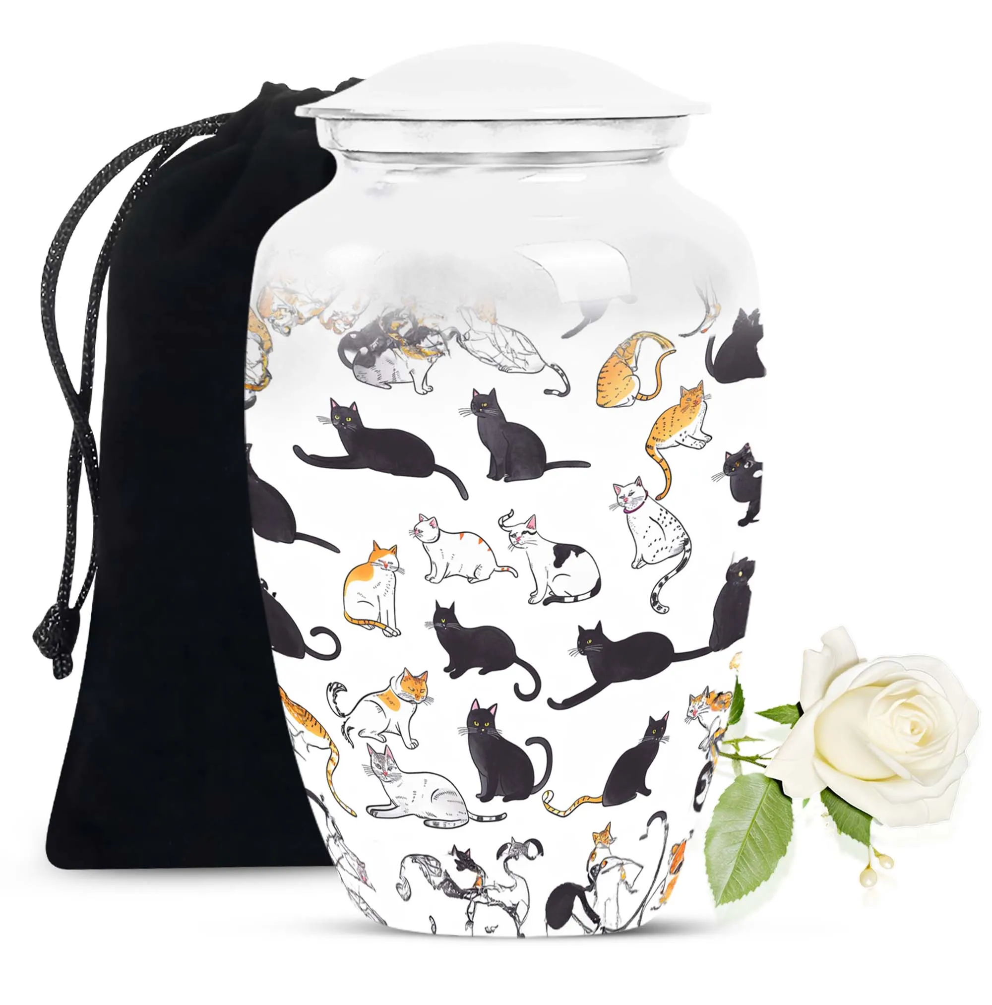 PAWS Urn for Cremation - A Feminine Tribute Full of Grace