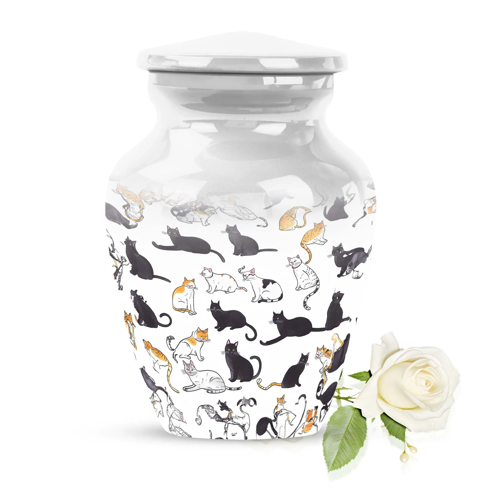 PAWS Urn for Cremation - A Feminine Tribute Full of Grace