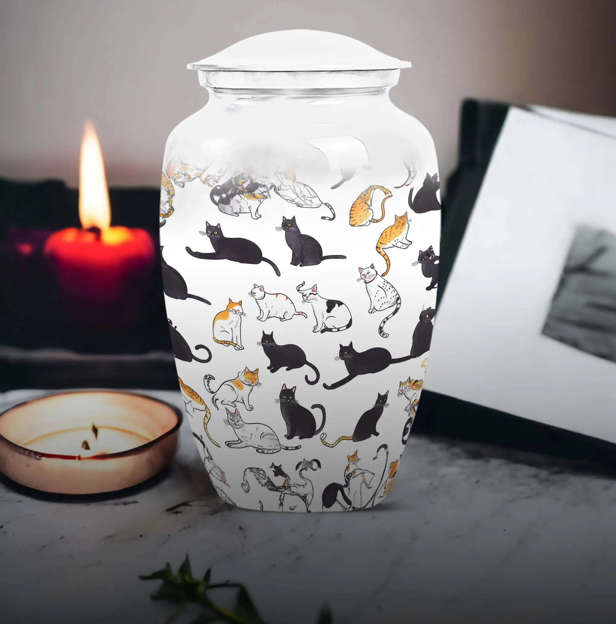 PAWS Urn for Cremation - A Feminine Tribute Full of Grace