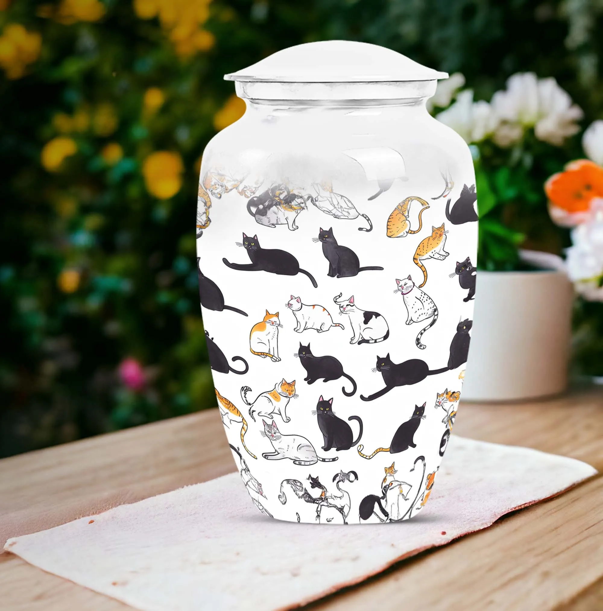 PAWS Urn for Cremation - A Feminine Tribute Full of Grace