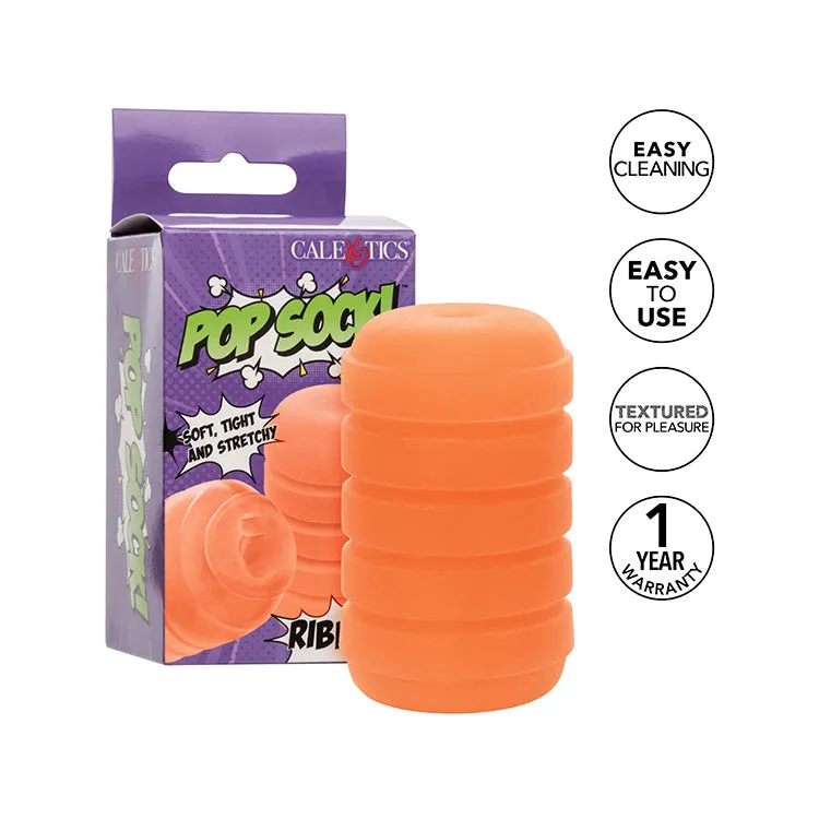 Pop Sock! Ribbed Stroker