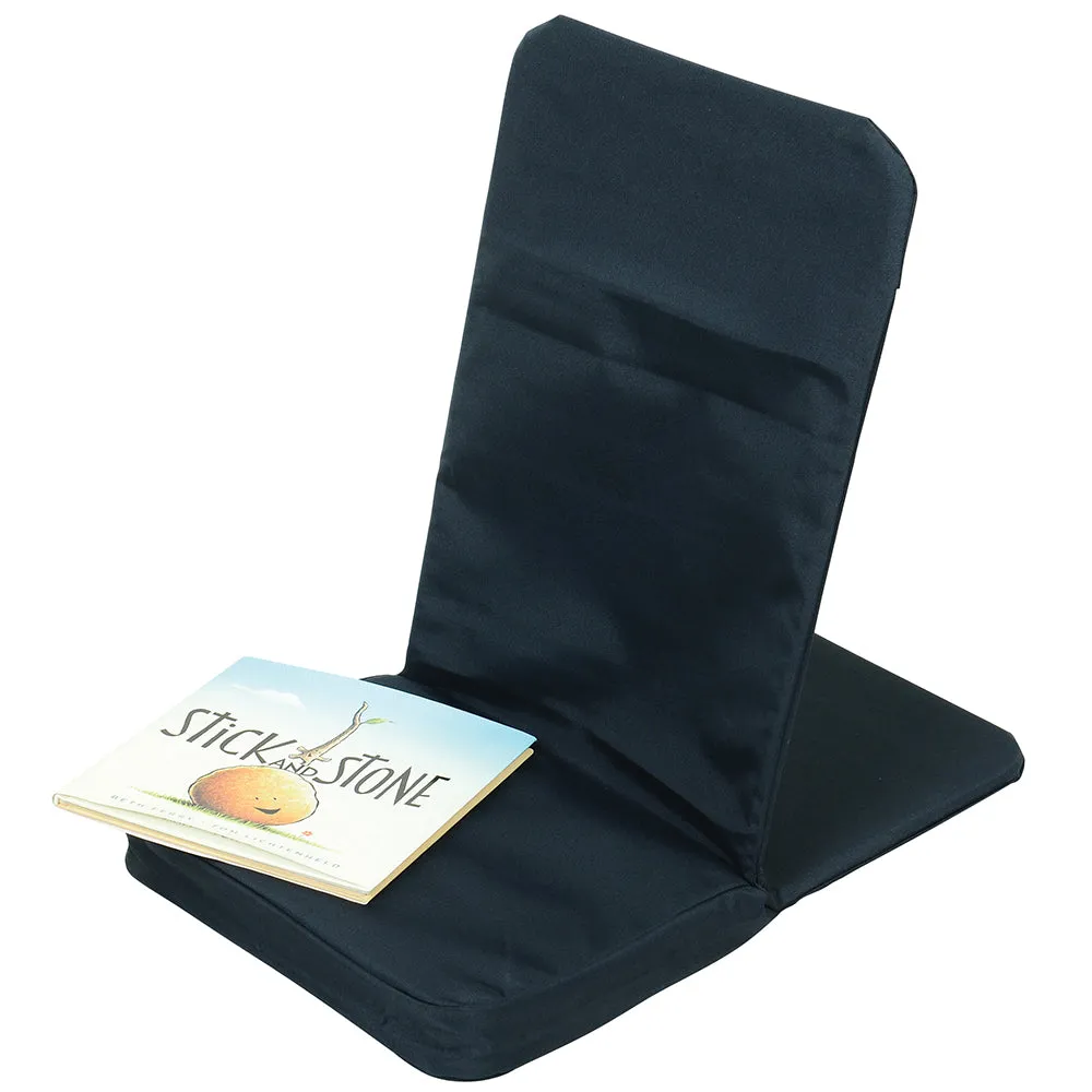 Portable Floor Seat with Back Support | Back Saver Chair for Educators