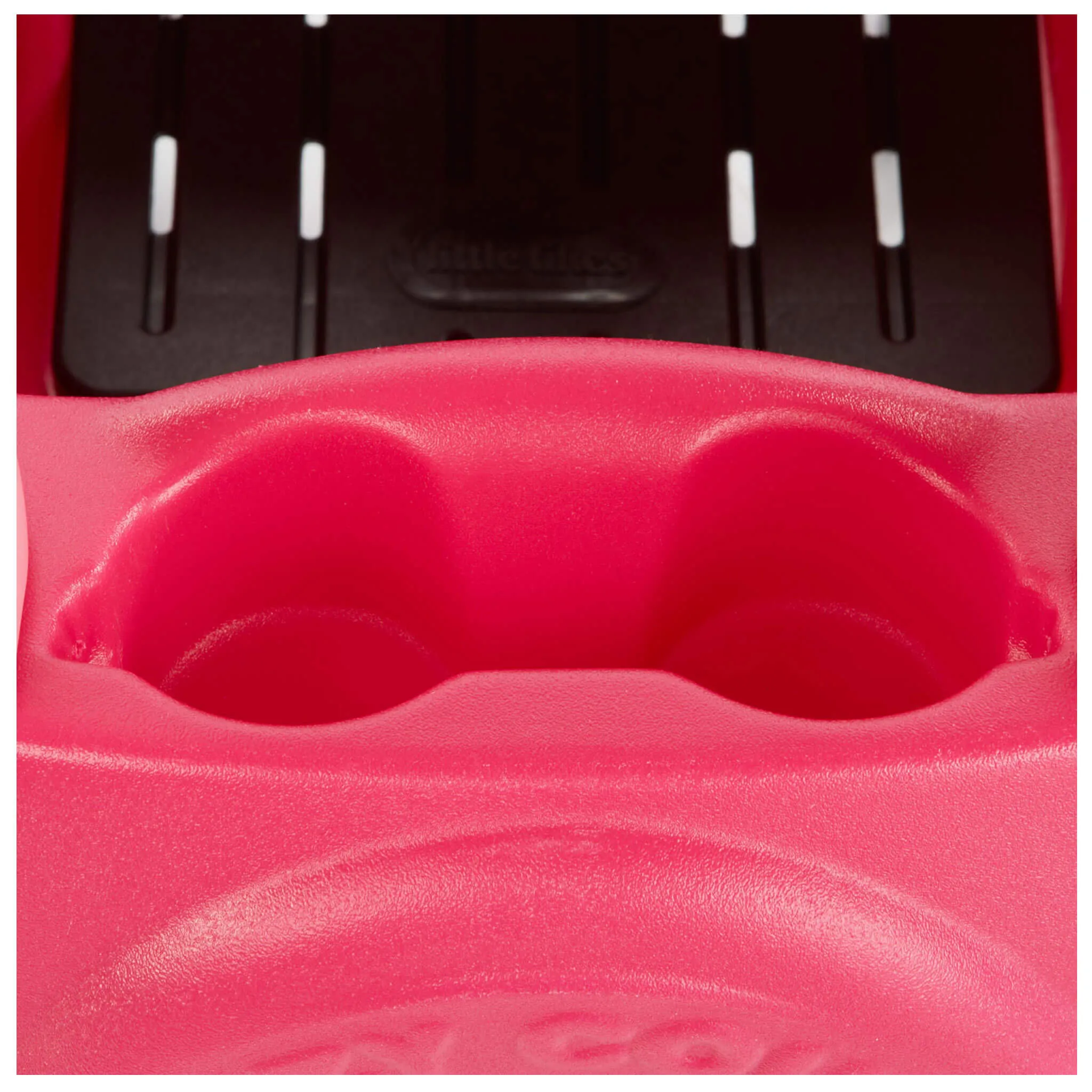 Pre-Assembled Princess Cozy Coupe with Parent Handle & Removable Floorboard