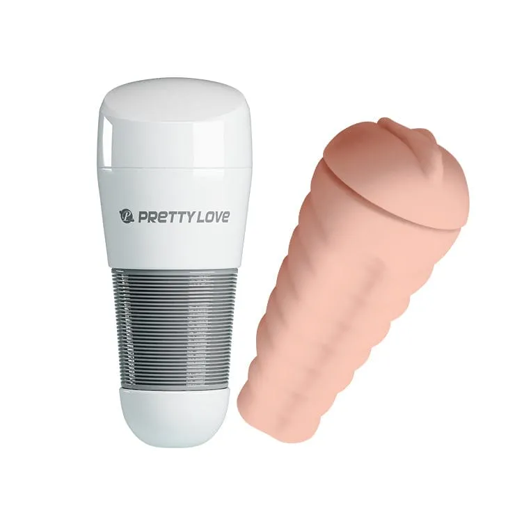 Pretty Love - Kitty Stroker Masturbator (Beige)