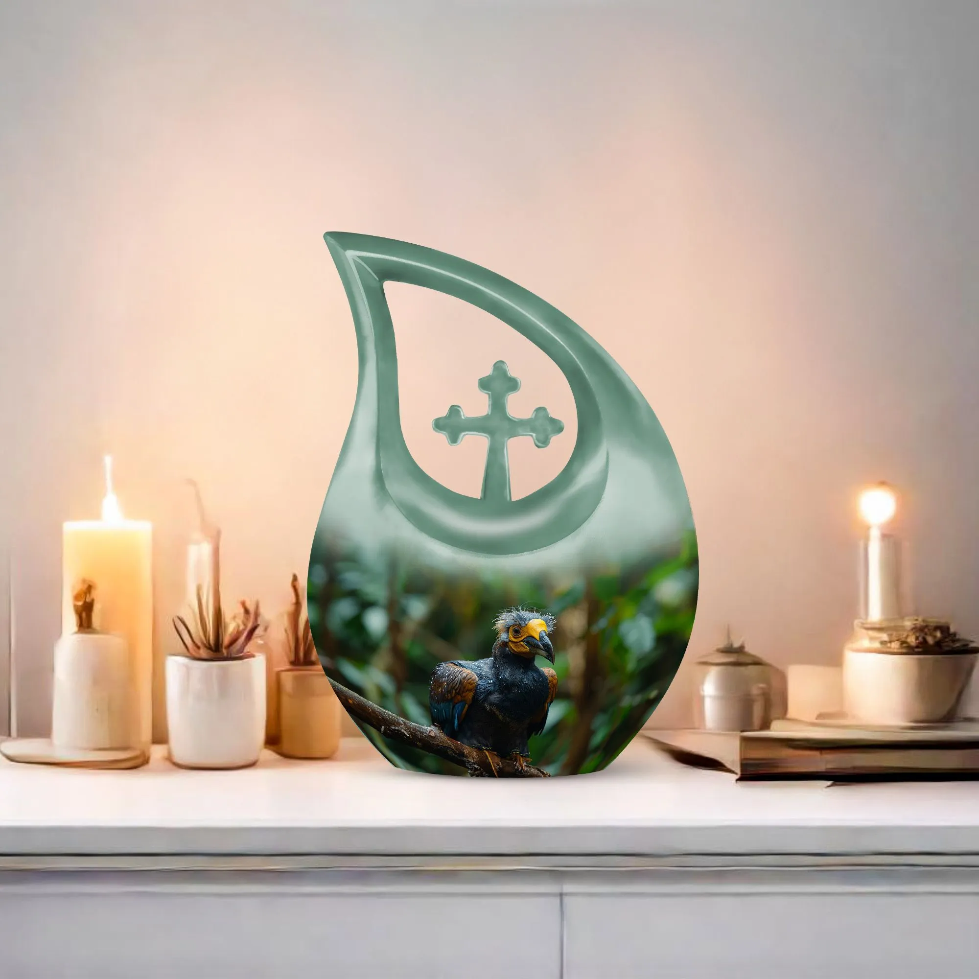 Puffin Bird Urn : Affordable Memorial Urn for Human Ashes