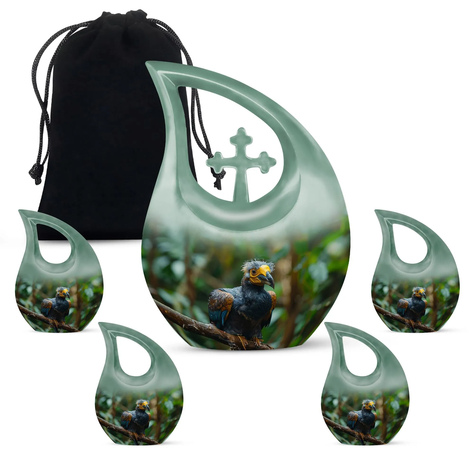 Puffin Bird Urn : Affordable Memorial Urn for Human Ashes