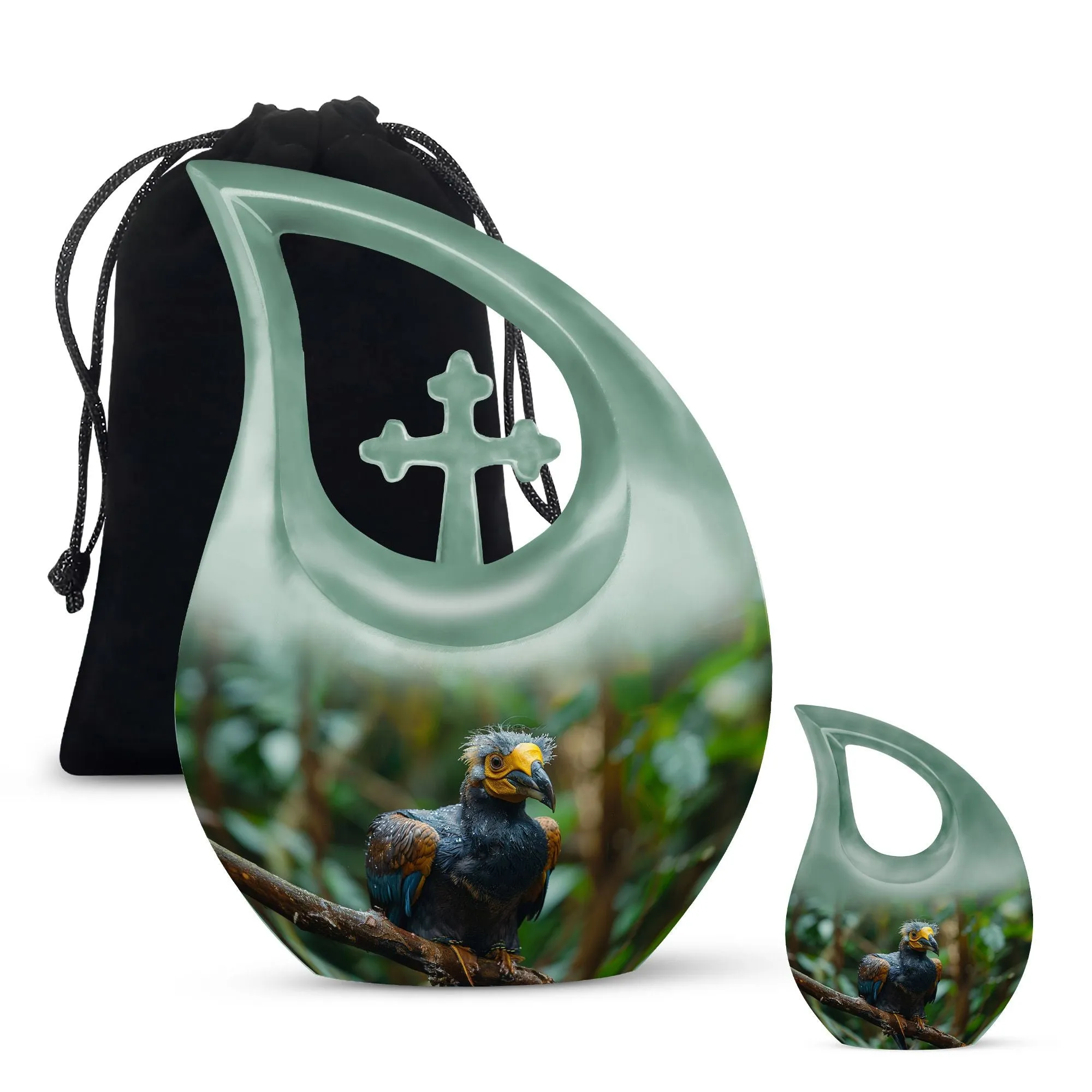 Puffin Bird Urn : Affordable Memorial Urn for Human Ashes