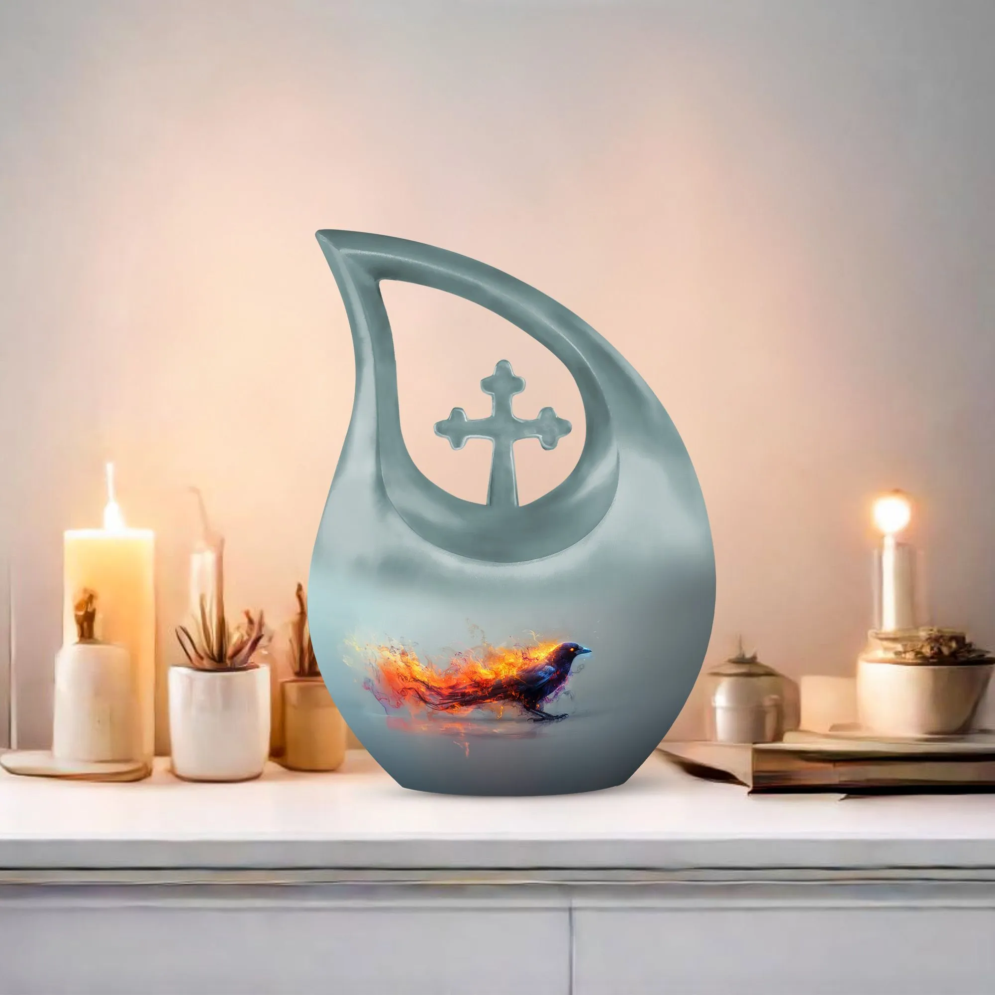 Raven Mirage Urn, The Affordable Respecting Memorial Urn
