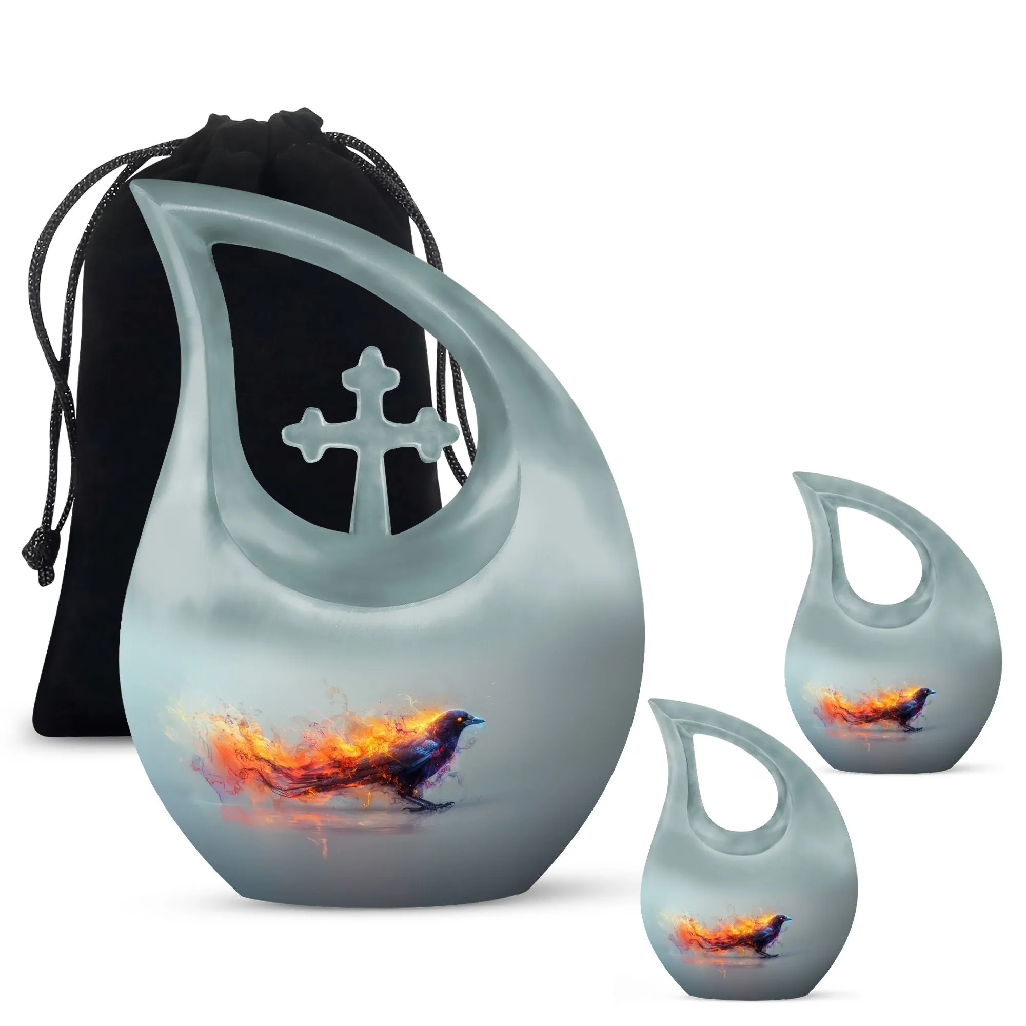 Raven Mirage Urn, The Affordable Respecting Memorial Urn
