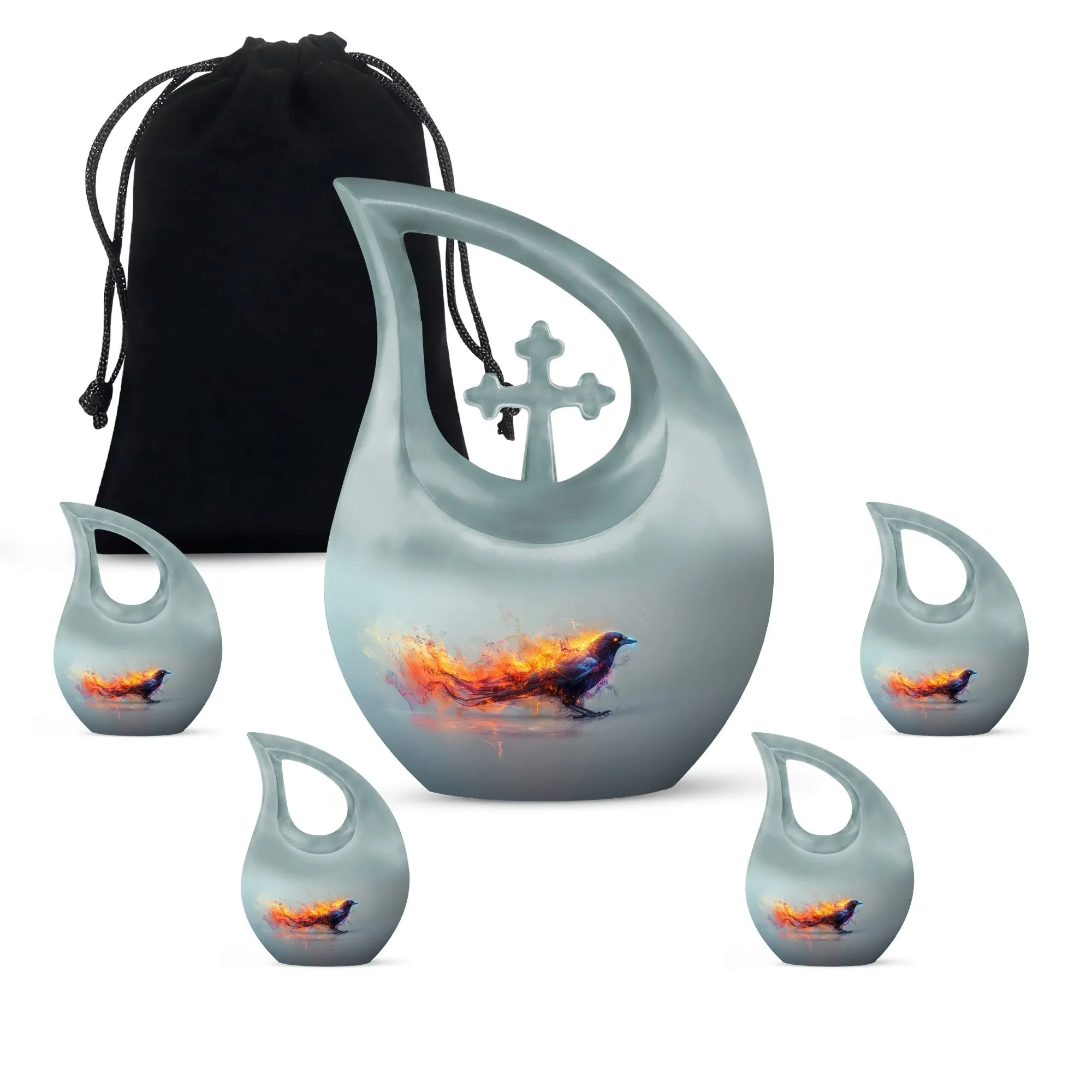 Raven Mirage Urn, The Affordable Respecting Memorial Urn