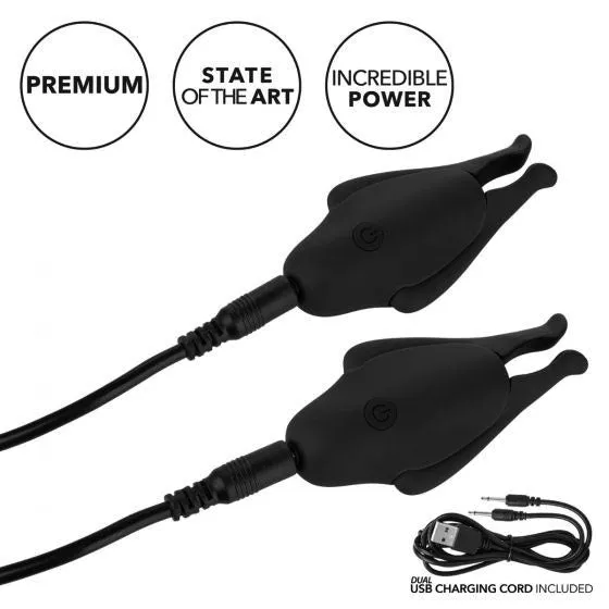Rechargeable Vibrating Nipple Clamps