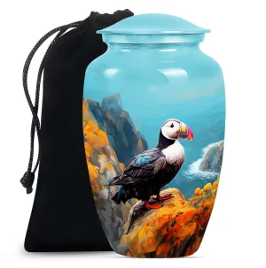 Remembrance Radiance Puffin Bird Urn Timeless Honor for Mom