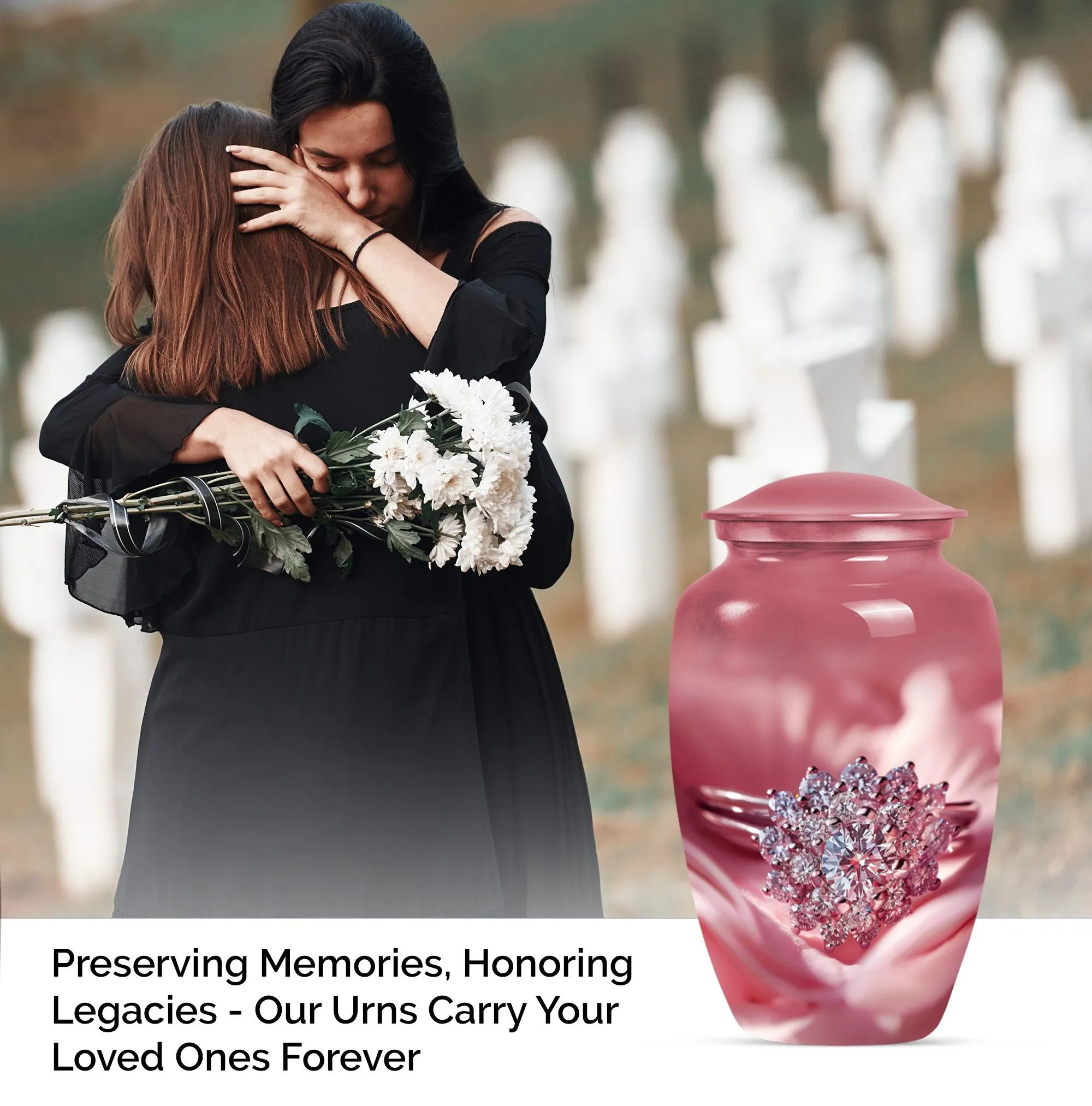 Ring Urn - A Majestic Memorial Medium Sized Burial Artwork