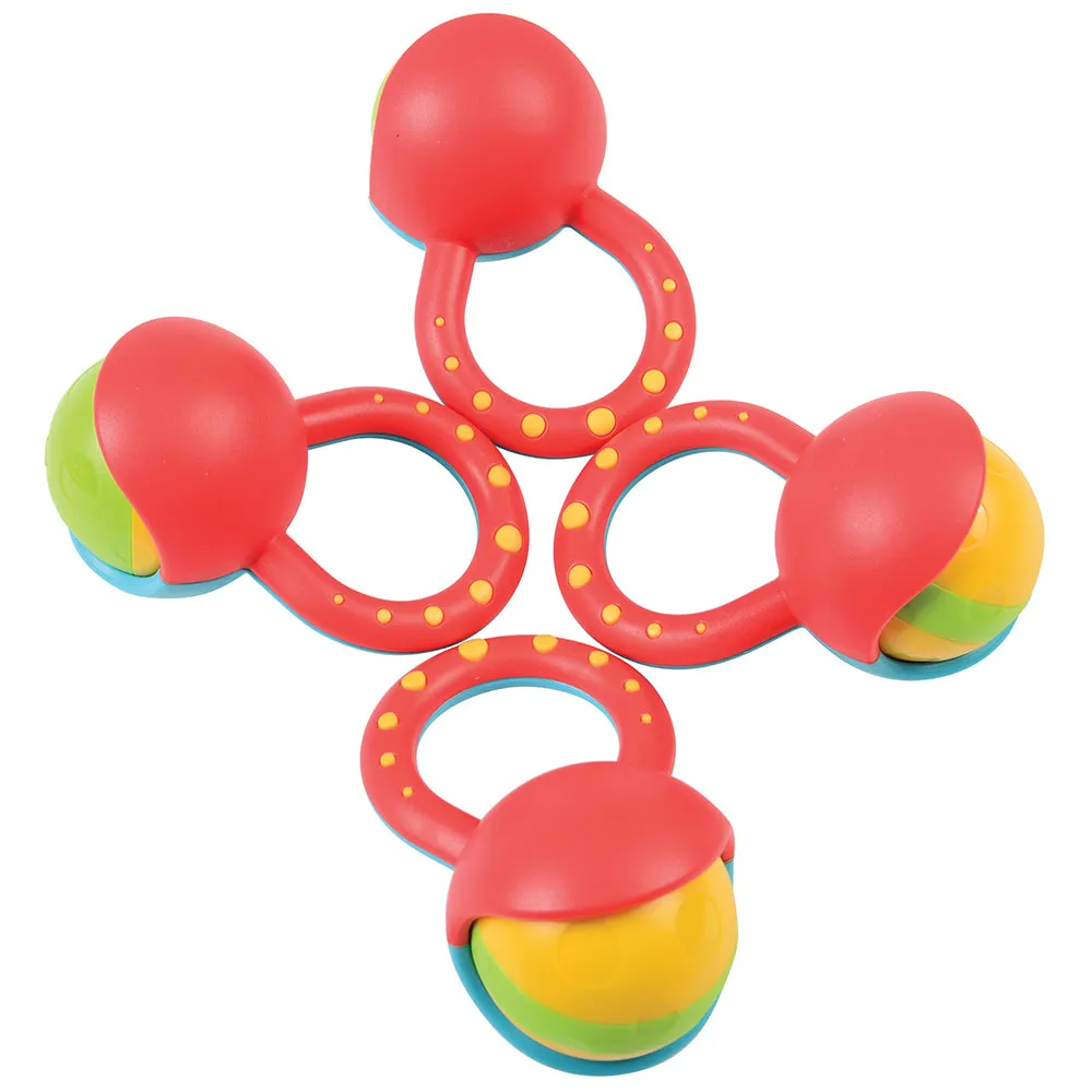 Roller Ball Rattles Set | Sensory & Sound Toy
