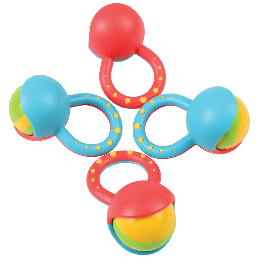 Roller Ball Rattles Set | Sensory & Sound Toy