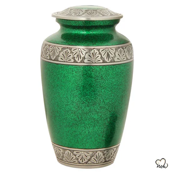 Royal Green Classic Alloy Cremation Urn