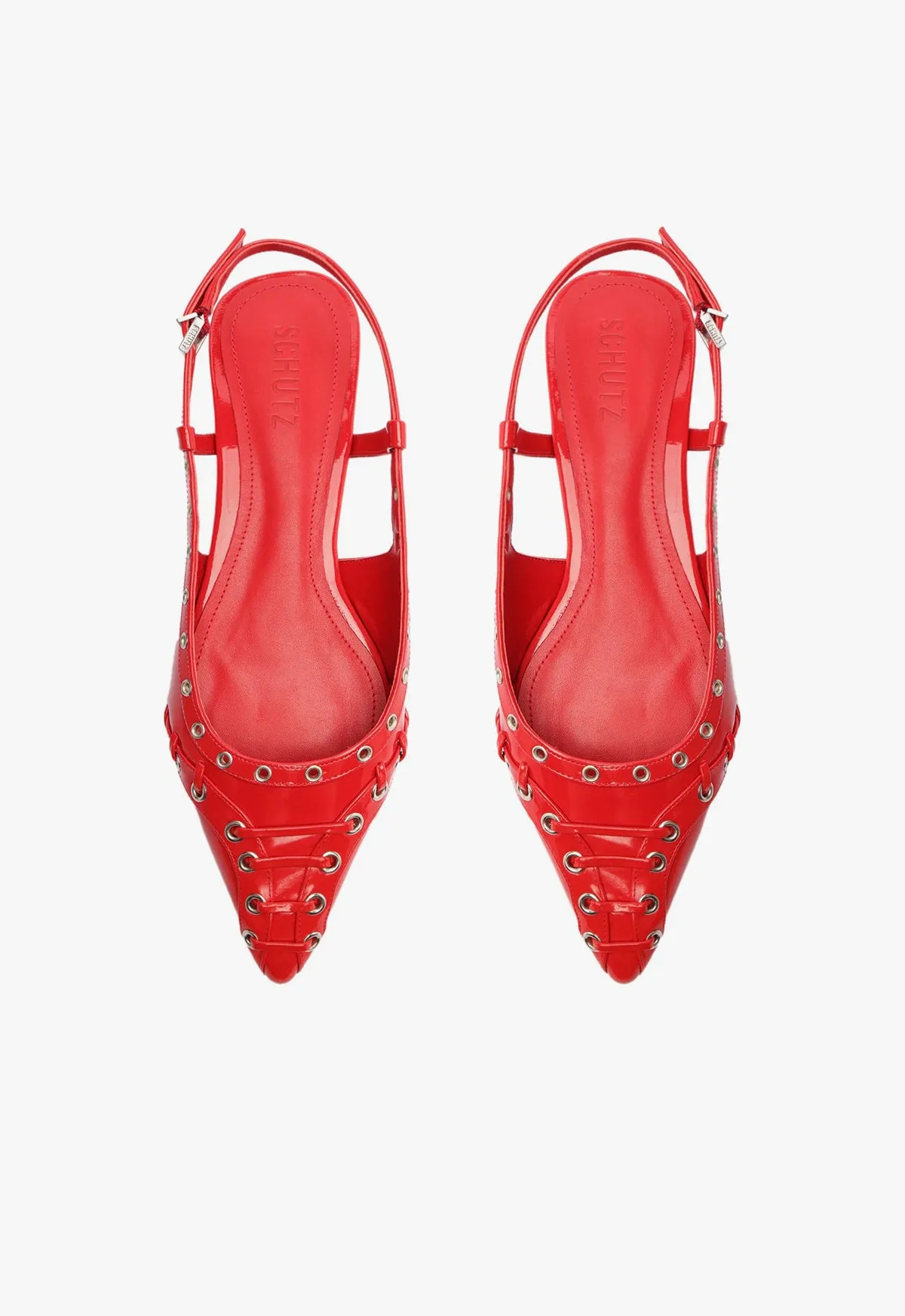 Ruth Patent Leather Flat