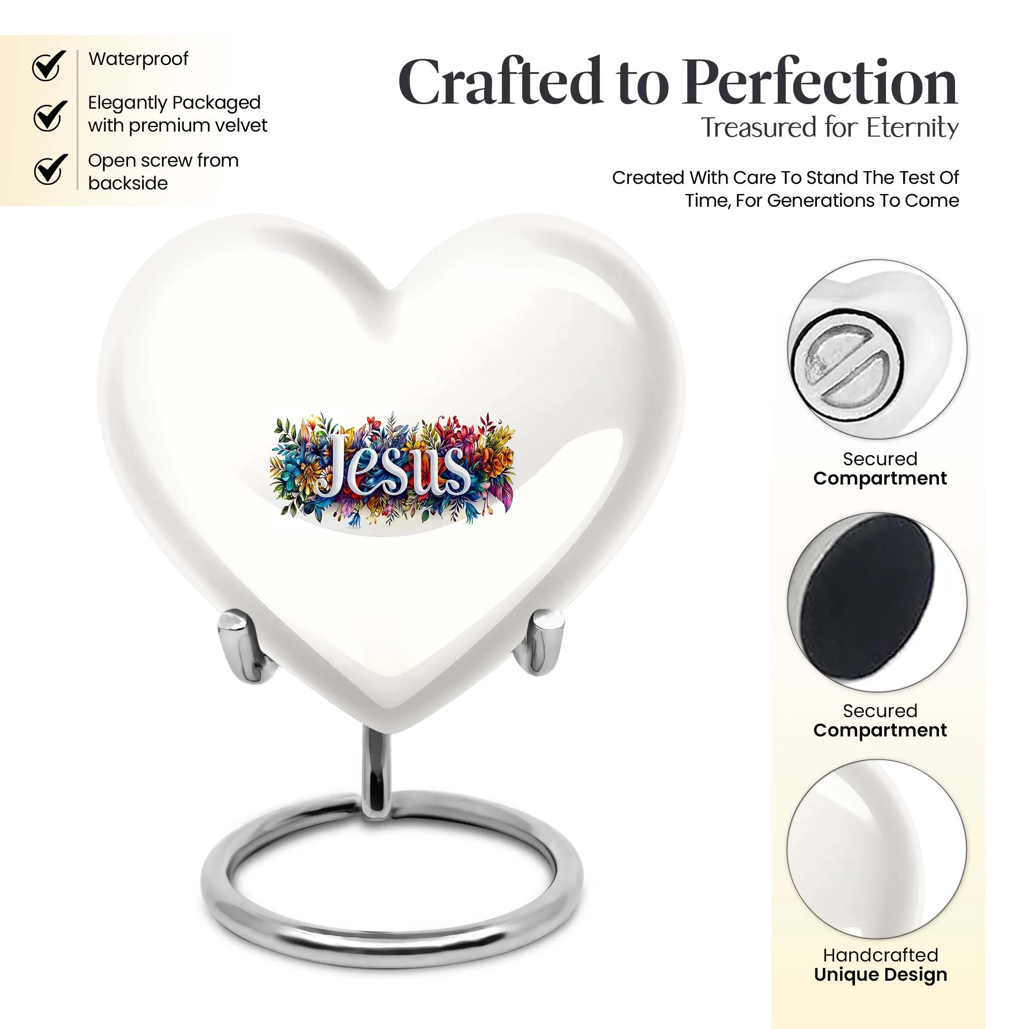 Sacred  Jesus Urn: The Ultimate Symbol of Hope and Eternal Rest