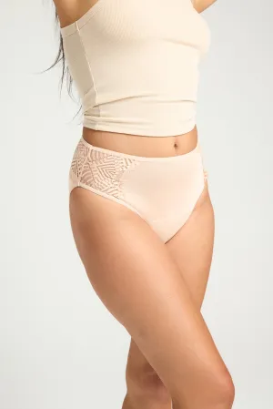 Sensual French Cut Moderate Beige