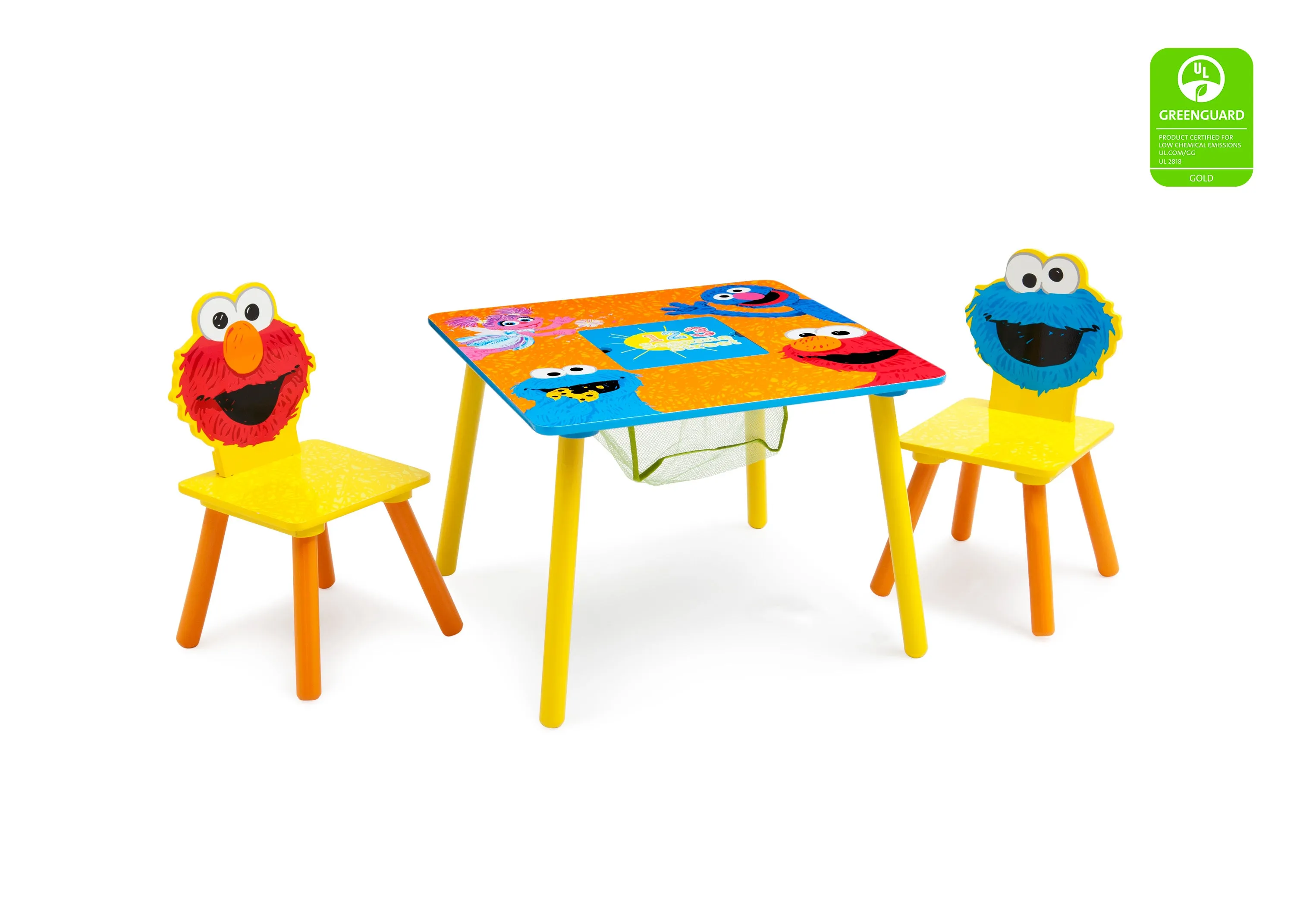 Sesame Street Table and Chair Set with Storage
