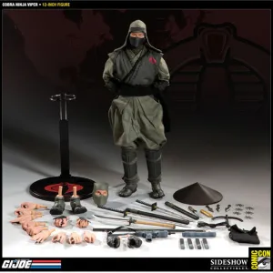 Sideshow Collectible 1/6 G.I. Joe Cobra Ninja Viper Sixth Scale Figure
