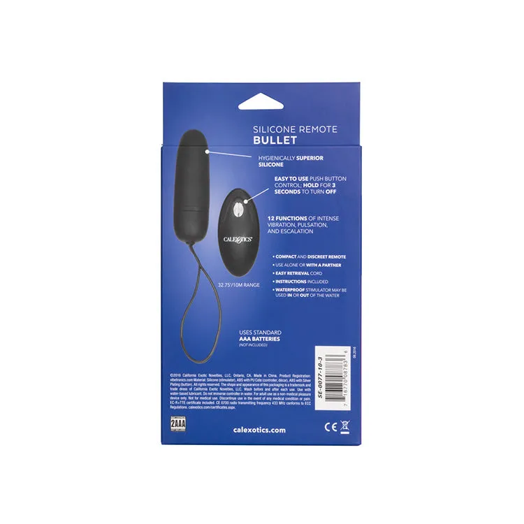 Silicone Remote Controlled Bullet Vibrator