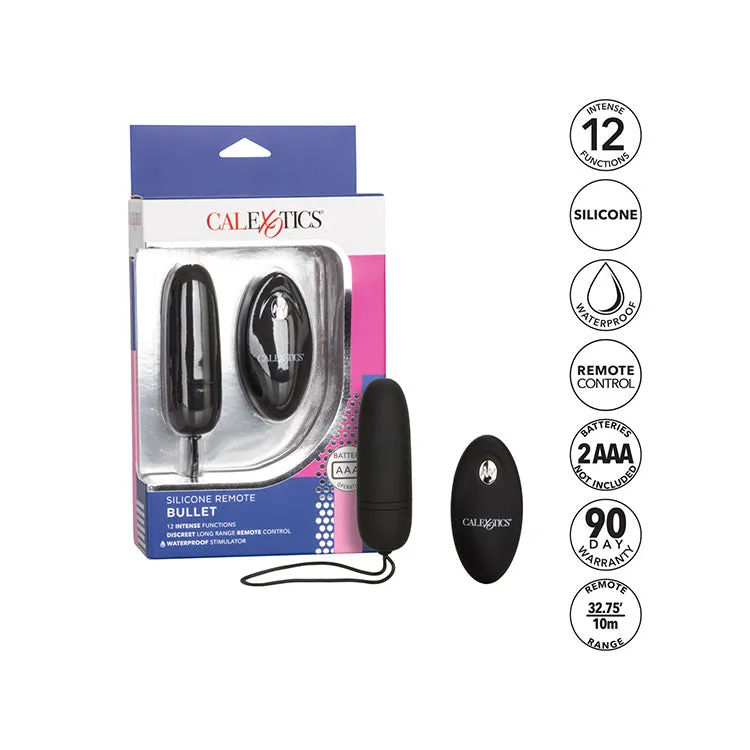 Silicone Remote Controlled Bullet Vibrator