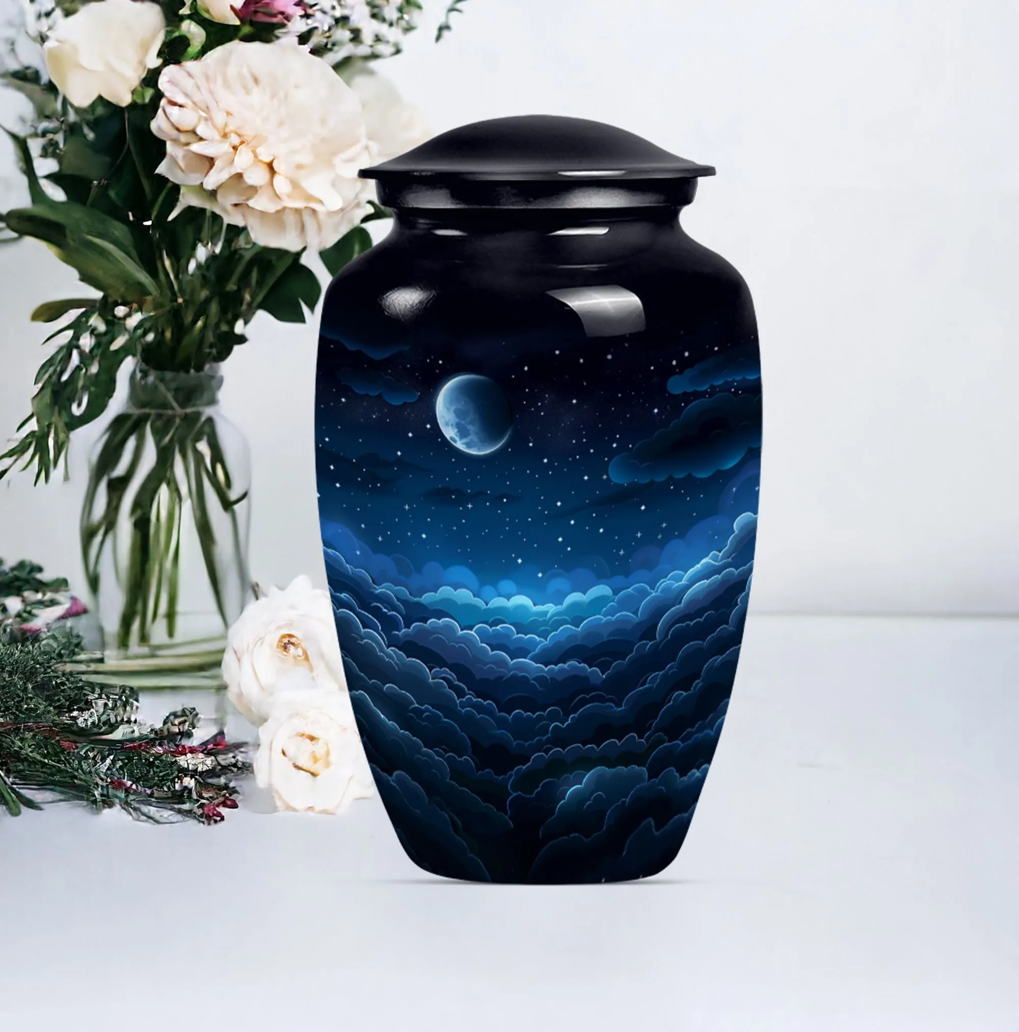 Soothing Clouds Comfort - Premiere Memorial Burial Ash Urn